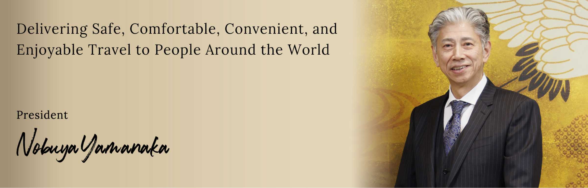 Nobuya Yamanaka, President and Founder of Optimus Group